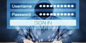 hacker breaching username and password sign in