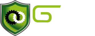 image of green shield technology logo green shield and white words spelled