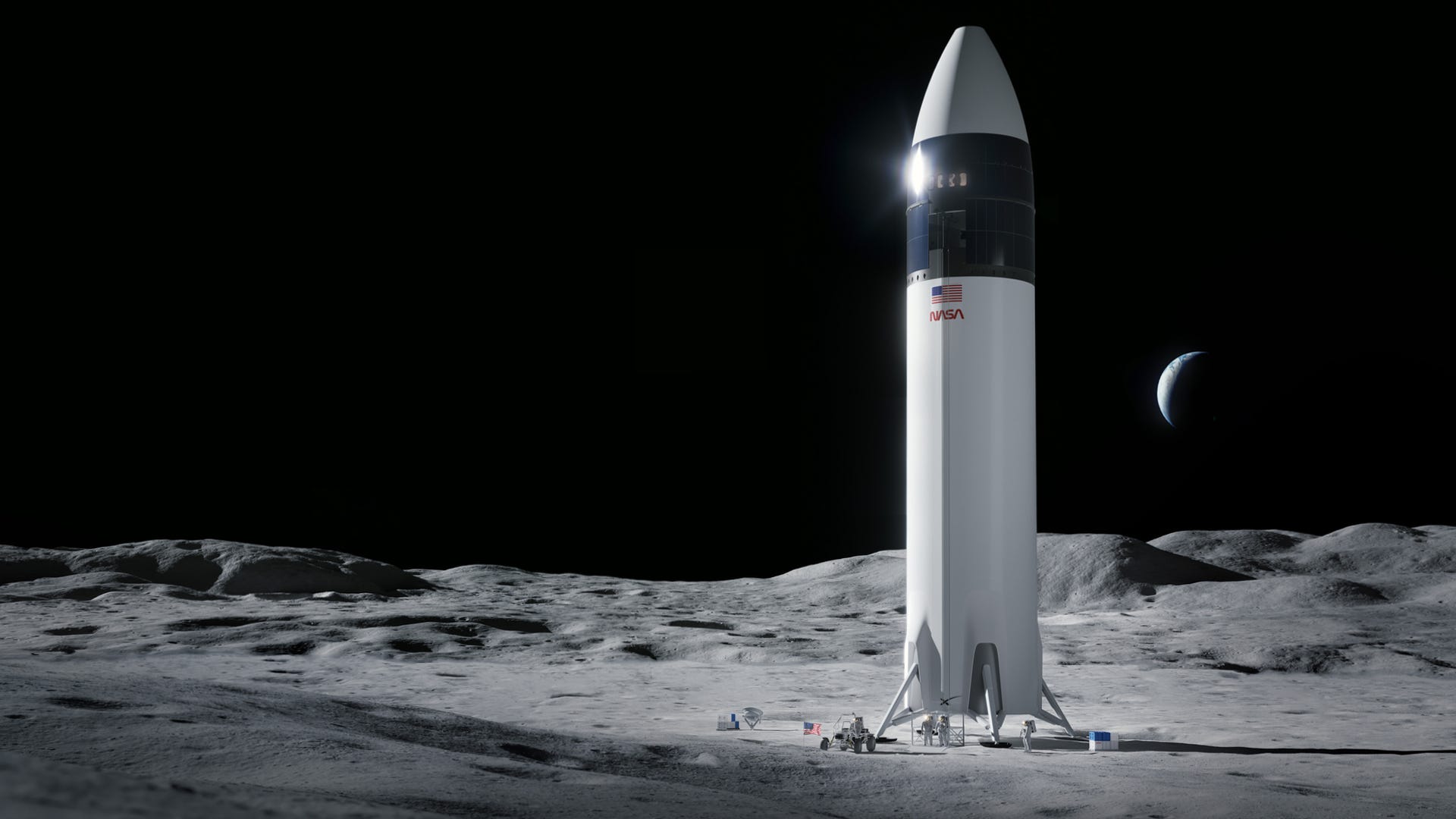 NASA Taps SpaceX for Second Lunar Landing Mission – Review Geek