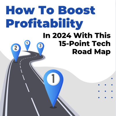 IT Profitability Save on your IT costs with this 15-Step IT Profitability Road Map For 2024